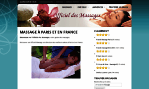Officiel-massage.fr thumbnail
