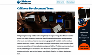 Offshoredevelopmentteam.com thumbnail