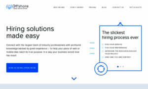 Offshorewebdeveloper.com thumbnail