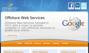 Offshorewebservices.in thumbnail