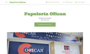 Oficanpapeleria.com thumbnail