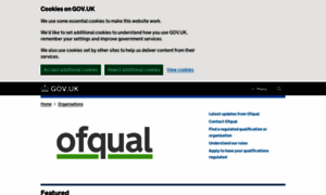 Ofqual.gov.uk thumbnail
