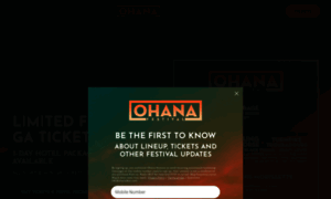 Ohanafest.com thumbnail