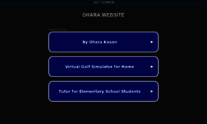 Ohara.website thumbnail