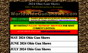 Ohiogunshows.us thumbnail