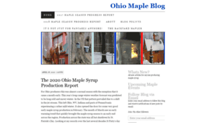 Ohiomaple.wordpress.com thumbnail