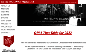 Ohiorailwaymuseum.org thumbnail