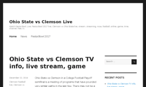 Ohiostatevsclemsonlive.com thumbnail