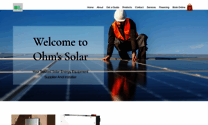 Ohms-solar.com thumbnail