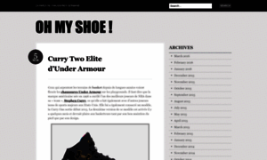 Ohmyshoe.wordpress.com thumbnail