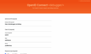 Oidcdebugger.com thumbnail