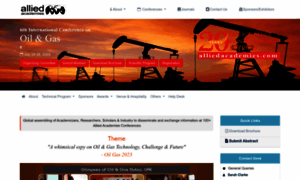 Oil-gas.alliedacademies.com thumbnail