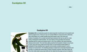 Oileucalyptus.com thumbnail