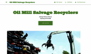 Oilmillsalvagerecyclers.business.site thumbnail