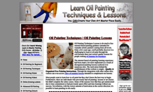 Oilpaintingtechniqueslessons.com thumbnail