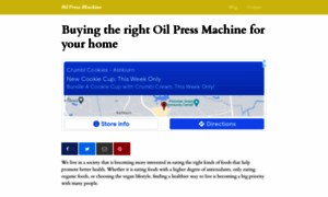 Oilpressmachine.top thumbnail