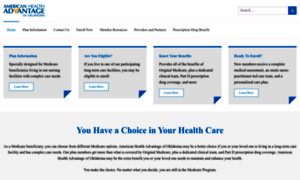 Ok.amhealthplans.com thumbnail