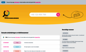 Okanttelefonnummer.se thumbnail