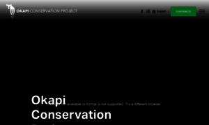 Okapiconservation.org thumbnail