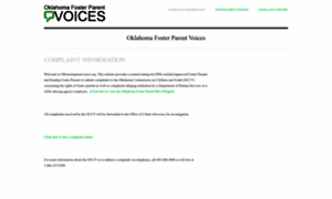 Okfosterparentvoices.org thumbnail