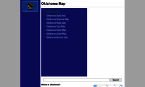Oklahoma-map.org thumbnail