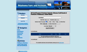 Oklahomafairsandfestivals.com thumbnail