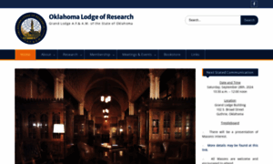 Oklahomalodgeofresearch.com thumbnail