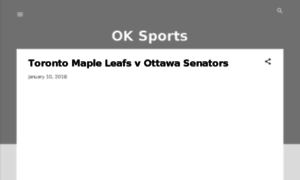 Oksports.info thumbnail