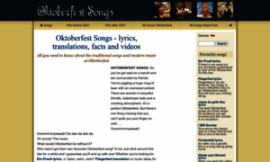 Oktoberfest-songs.com thumbnail