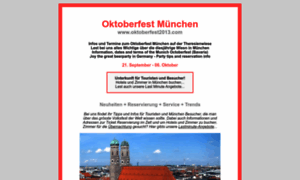 Oktoberfest2013.com thumbnail