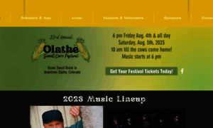 Olathesweetcornfest.com thumbnail