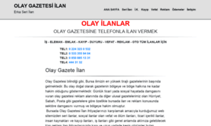 Olaygazeteilan.com thumbnail