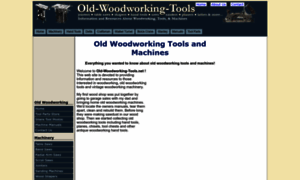 Old-woodworking-tools.net thumbnail