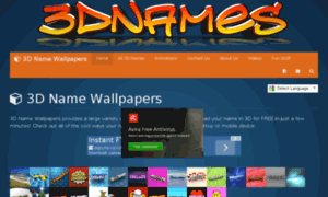 Old.3dnamewallpapers.com thumbnail