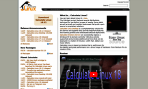 Old.calculate-linux.org thumbnail