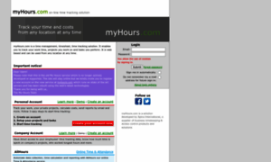 Old.myhours.com thumbnail