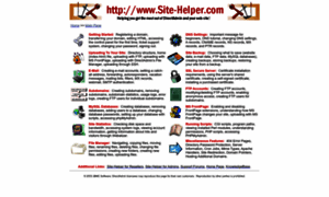 Old.site-helper.com thumbnail