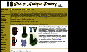 Oldantiquepottery.info thumbnail