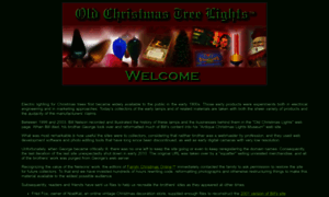 Oldchristmastreelights.com thumbnail