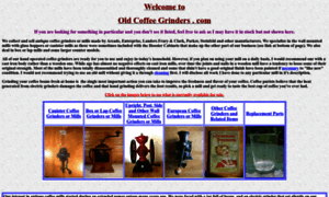 Oldcoffeegrinders.com thumbnail