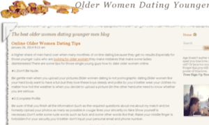 Olderwomenyoungermendating.org thumbnail