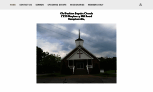 Oldfashionbaptistchurch.com thumbnail