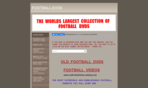 Oldfootballdvds.weebly.com thumbnail