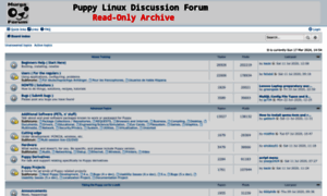 Oldforum.puppylinux.com thumbnail