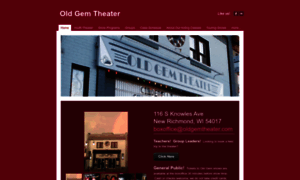 Oldgemtheater.com thumbnail