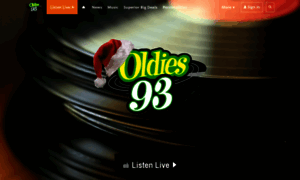 Oldies93fm.com thumbnail