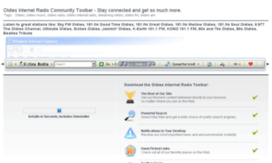 Oldiesinternetradio.myradiotoolbar.com thumbnail
