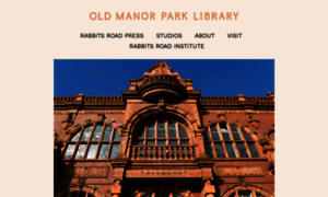 Oldmanorparklibrary.org thumbnail