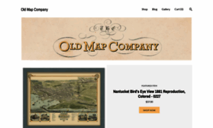 Oldmapcompany.com thumbnail