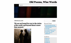 Oldpoemswisewords.wordpress.com thumbnail